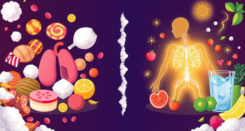 Efeitos do açúcar no corpo e como reduzir o consumo