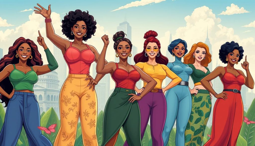 personagens femininas empoderamento representatividade