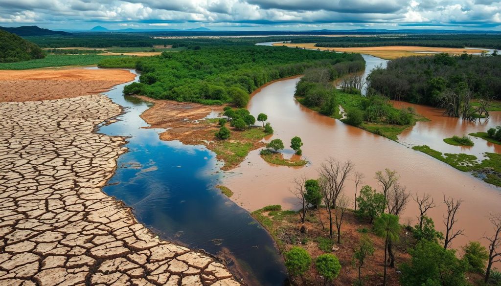 consequências mudanças climáticas Brasil