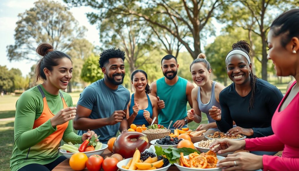 nutrição para atletas e saúde mental